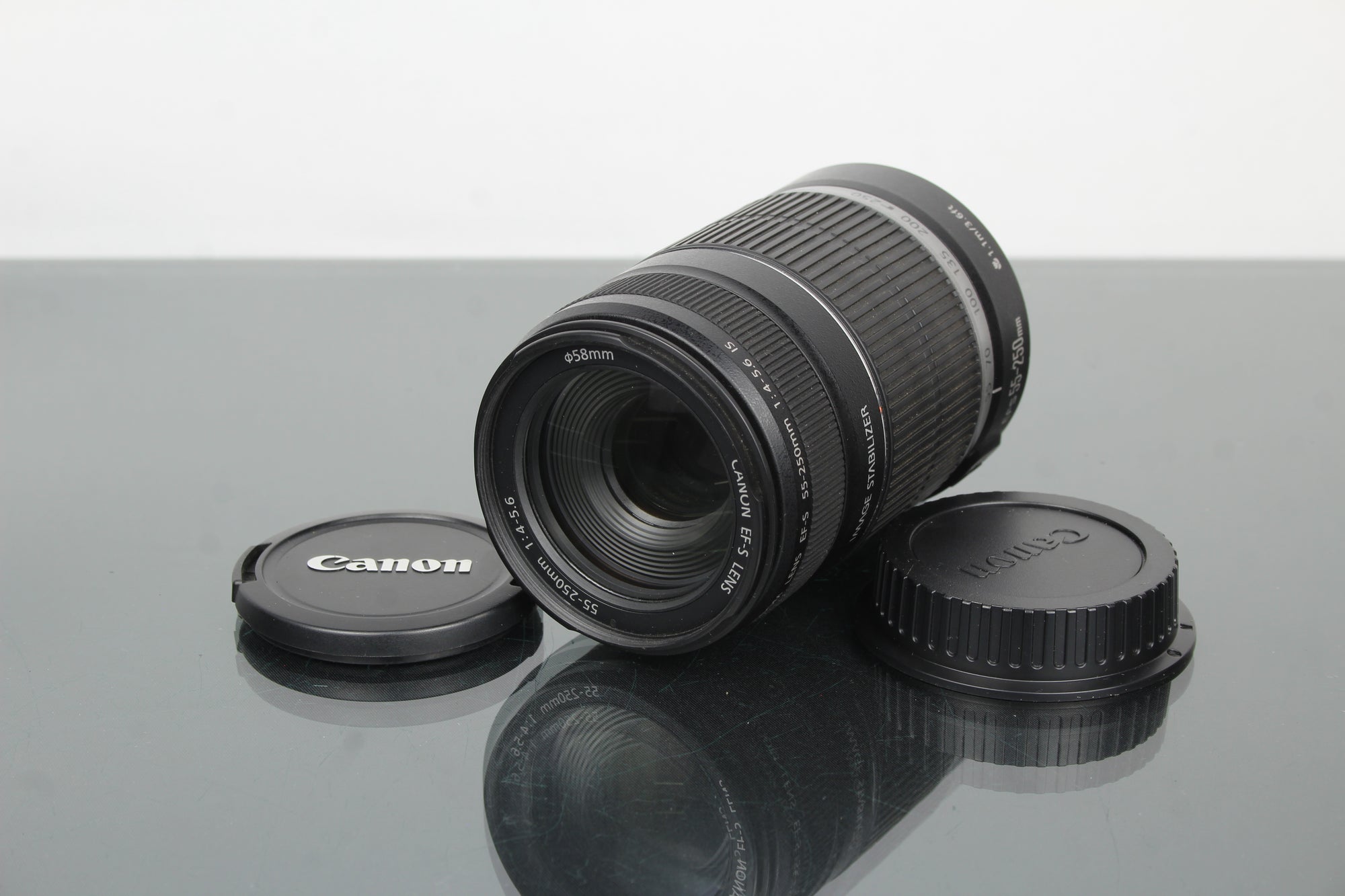 Canon EF-S objektiv 55-250mm 1:4-5.6