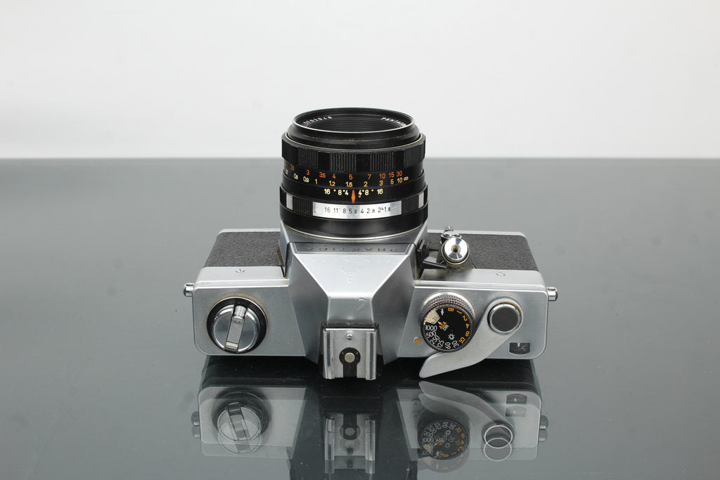 <tc>Praktica</tc> LTL + Pentacon 1.8/50 Linse