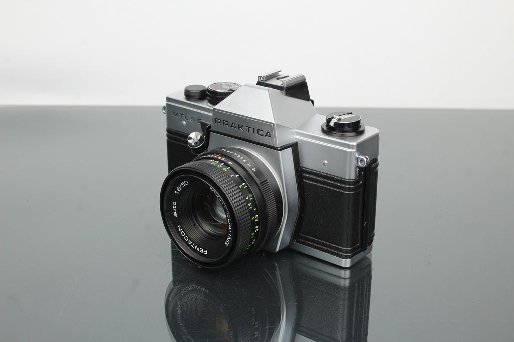 Praktika MLT 5 B + Pentacon auto 1.8/50 objektiv (M42 mount)