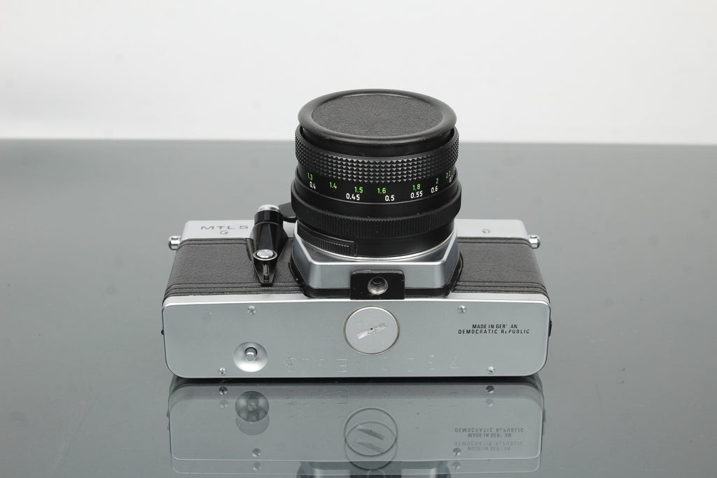Praktika MLT 5 B + Pentacon auto 1.8/50 objektiv (M42 mount)
