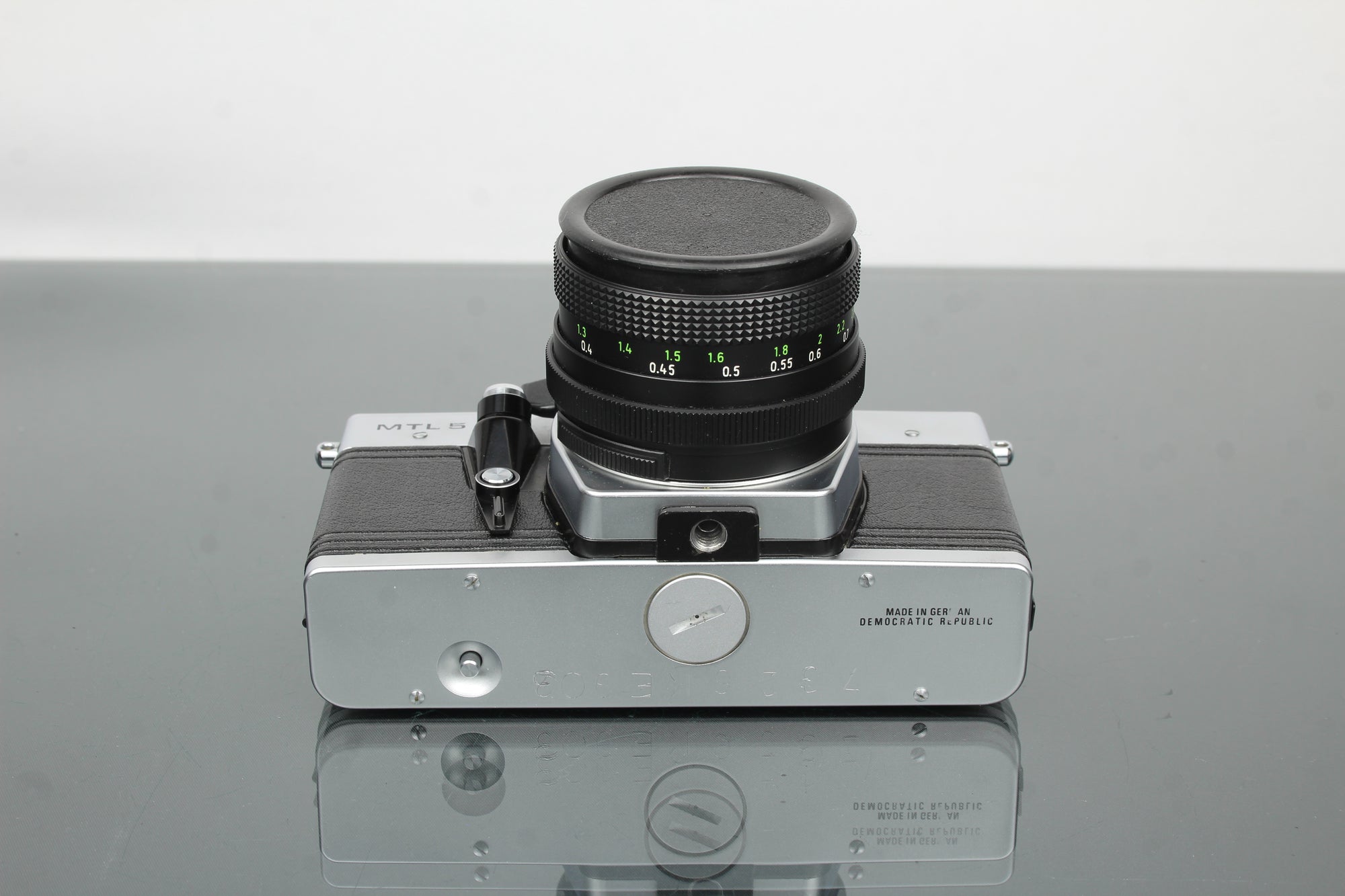 Praktika MLT 5 B + Pentacon auto 1.8/50 objektiv (M42 mount)