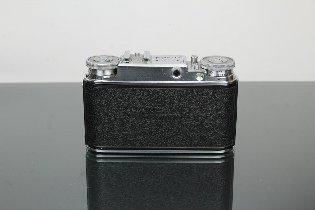 Voigtlander Prominent + 50mm f/1.5 Nokton lens