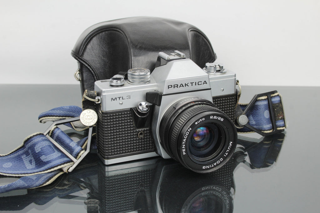 <tc>Praktica</tc> MTL 3 + Pentacon auto 2.8/29 M42 objektiv