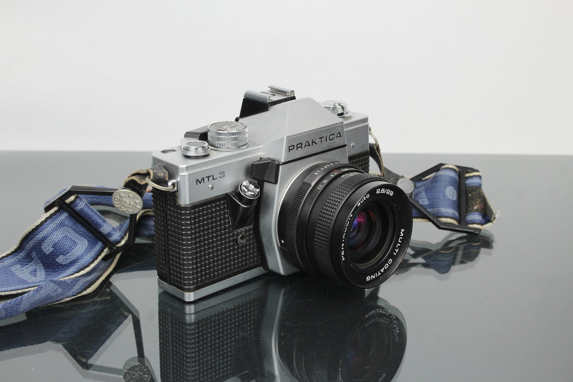 <tc>Praktica</tc> MTL 3 + Pentacon auto 2.8/29 M42 objektiv