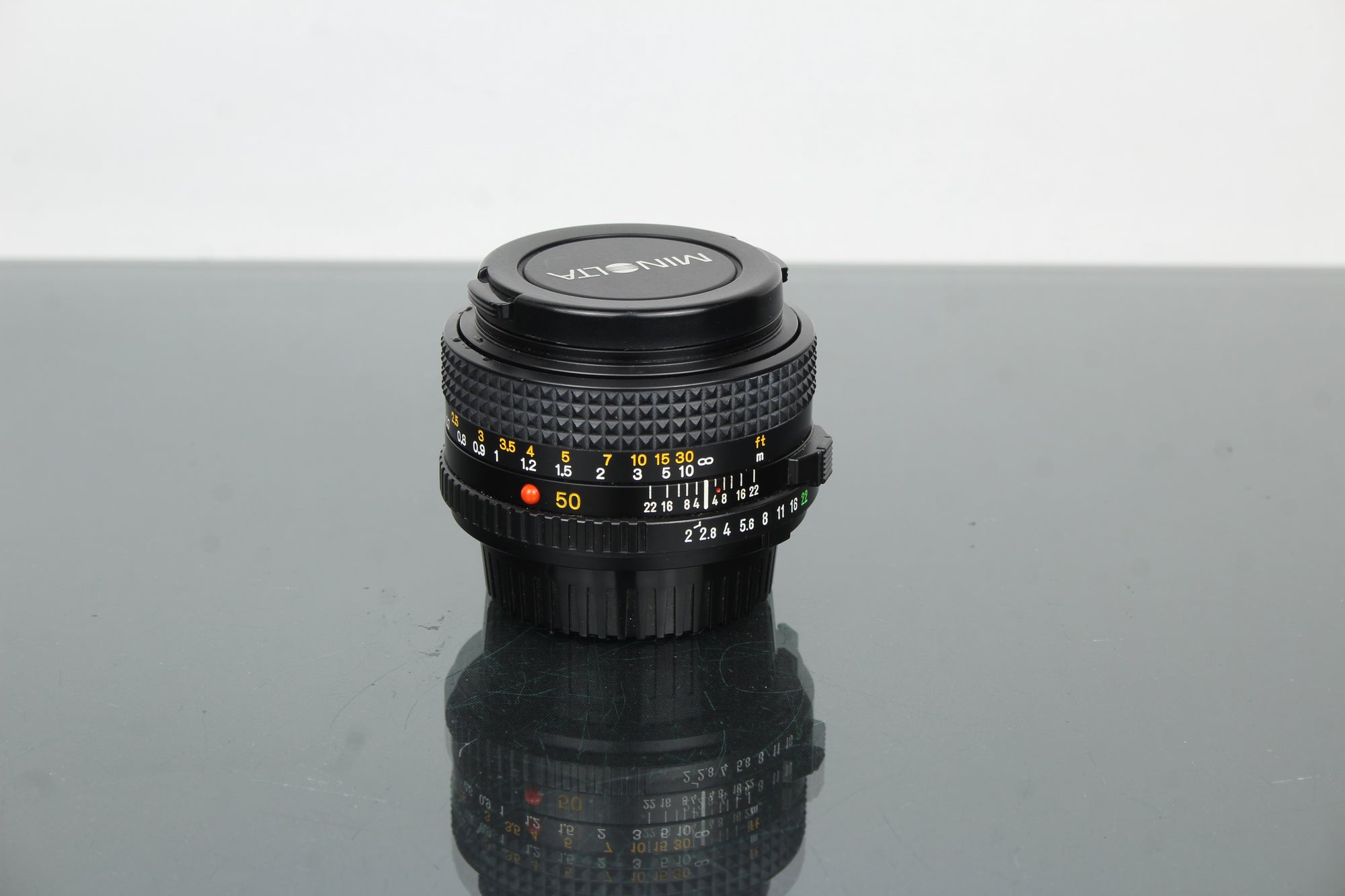Minolta MD 50mm 1:2 49mm lens (MD mount)