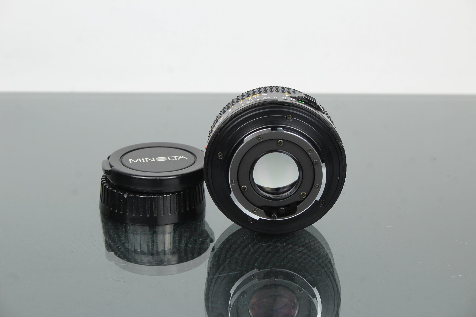 Minolta MD 50mm 1:2 49mm lens (MD mount)