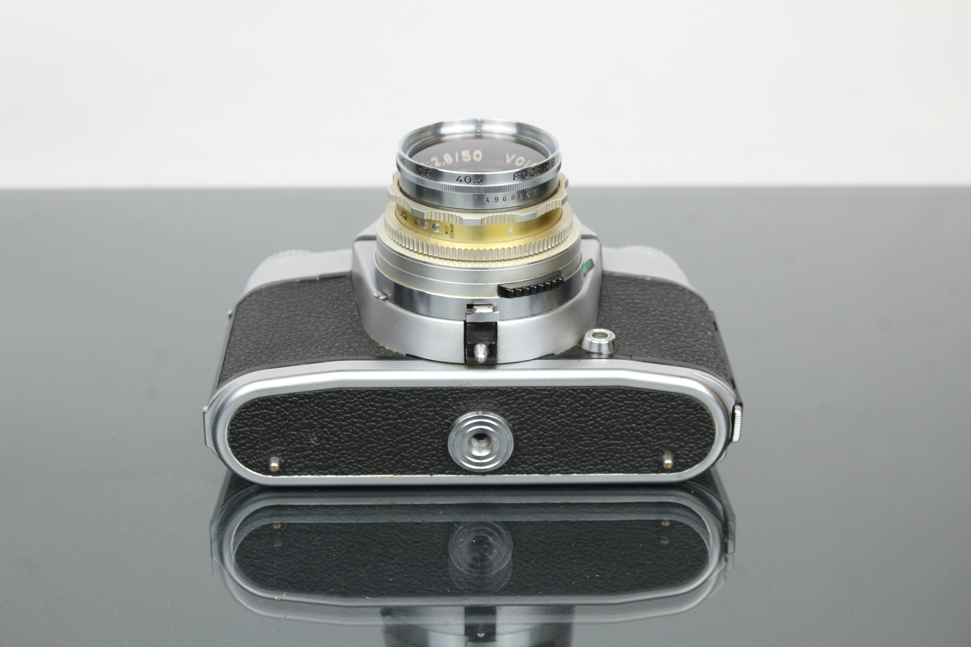 Voigtländer Bessamatic + 50mm f/2.8 Color-Skopar objektiv