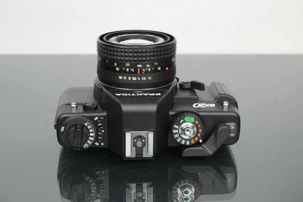 Practica BX20 + Pentacon <tc>Praktica</tc> 50mm 1.8 objektiv