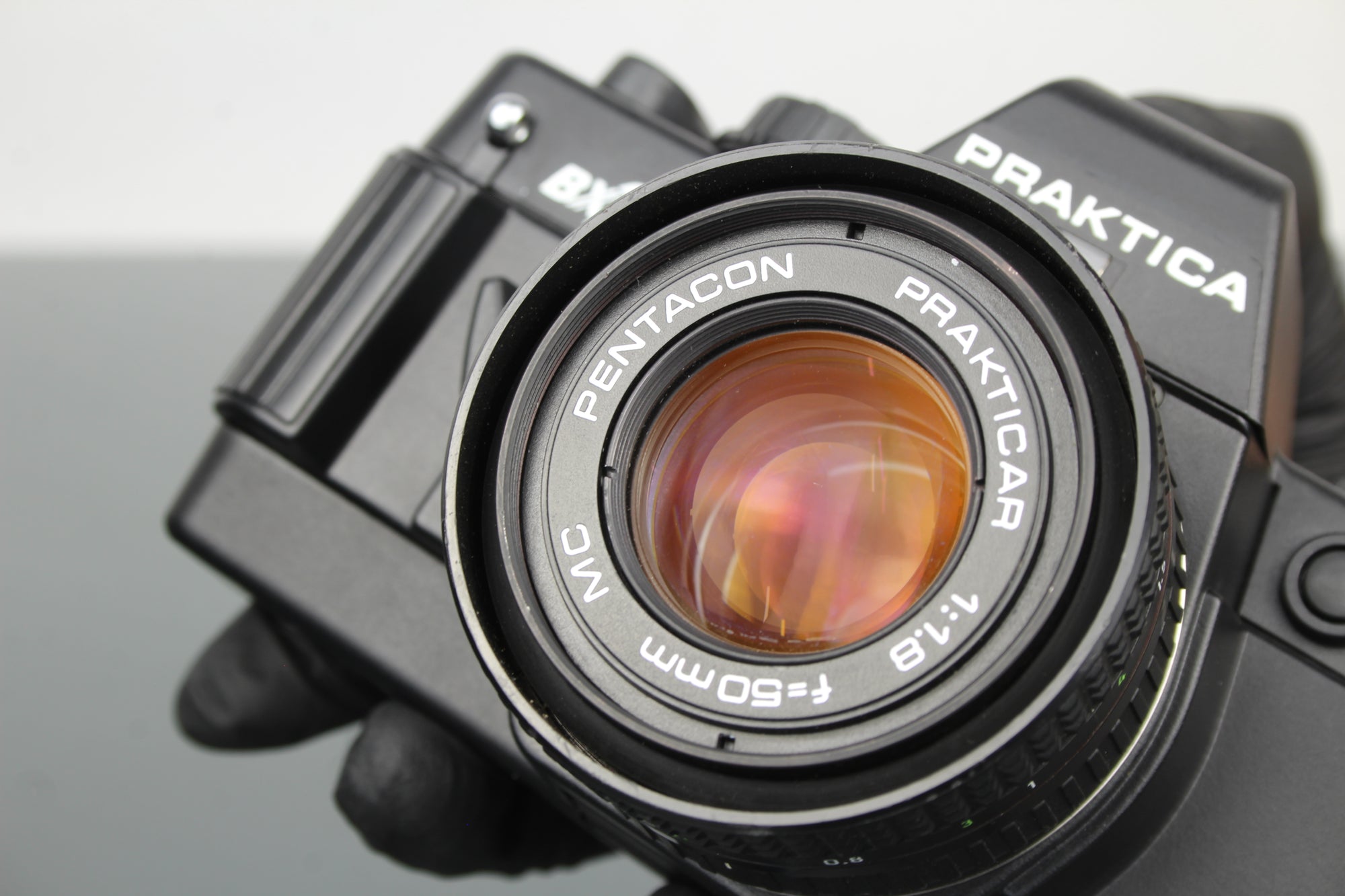 Practica BX20 + Pentacon <tc>Praktica</tc> 50mm 1.8 objektiv