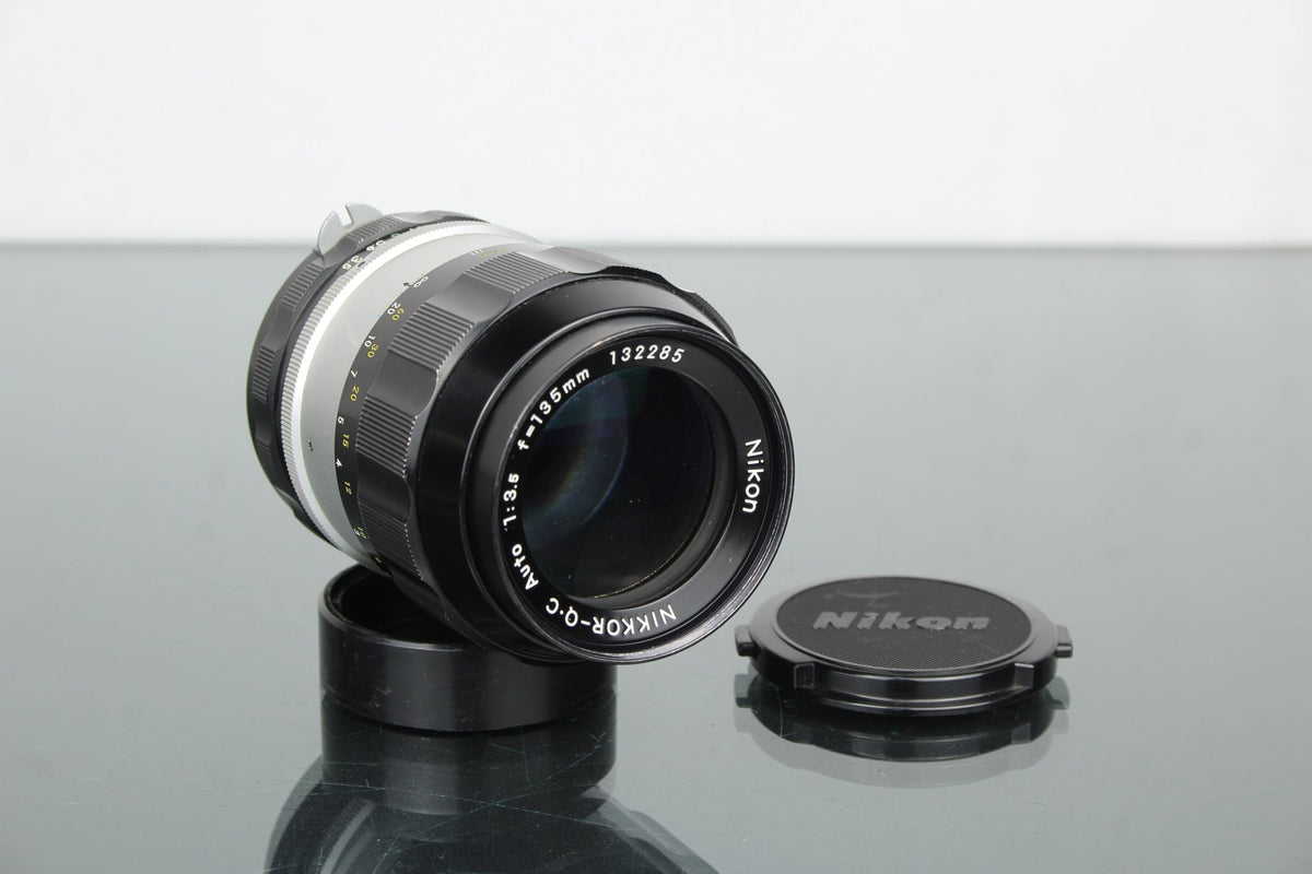 Nikon Nikkor - Q.C Auto 135mm Nikon F Pre - AI Mount - Dutch|Thrift