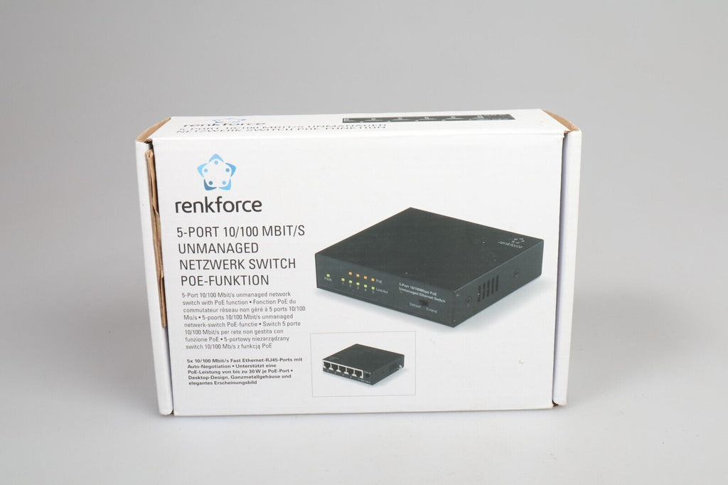 Renkforce 5 - Port Switch | Ethernet Network Hub - Dutch|Thrift