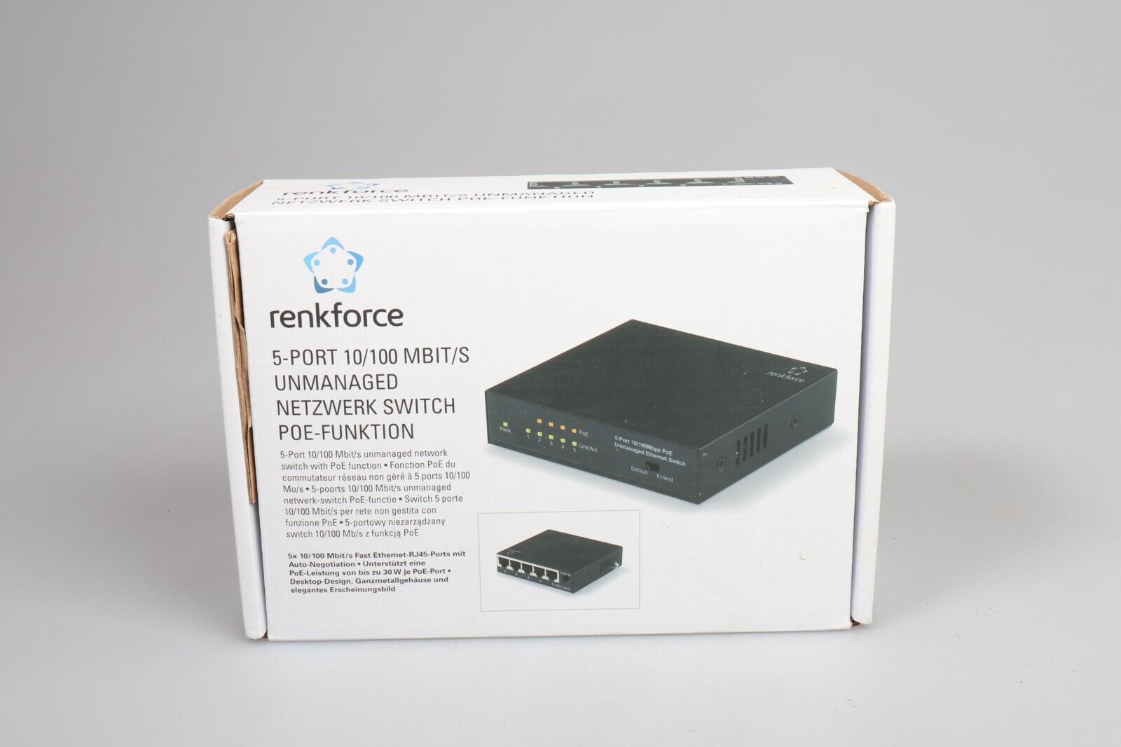 Renkforce 5 - Port Switch | Ethernet Network Hub - Dutch|Thrift