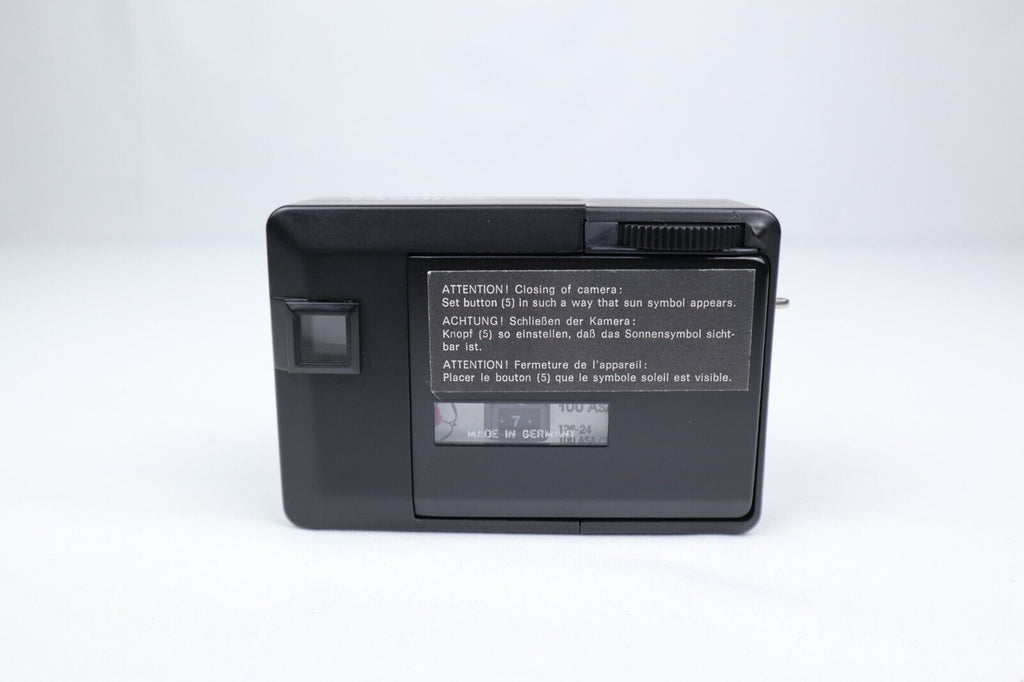 Yashica Minipak | 35mm point & Shoot Camera | Black - Dutch|Thrift