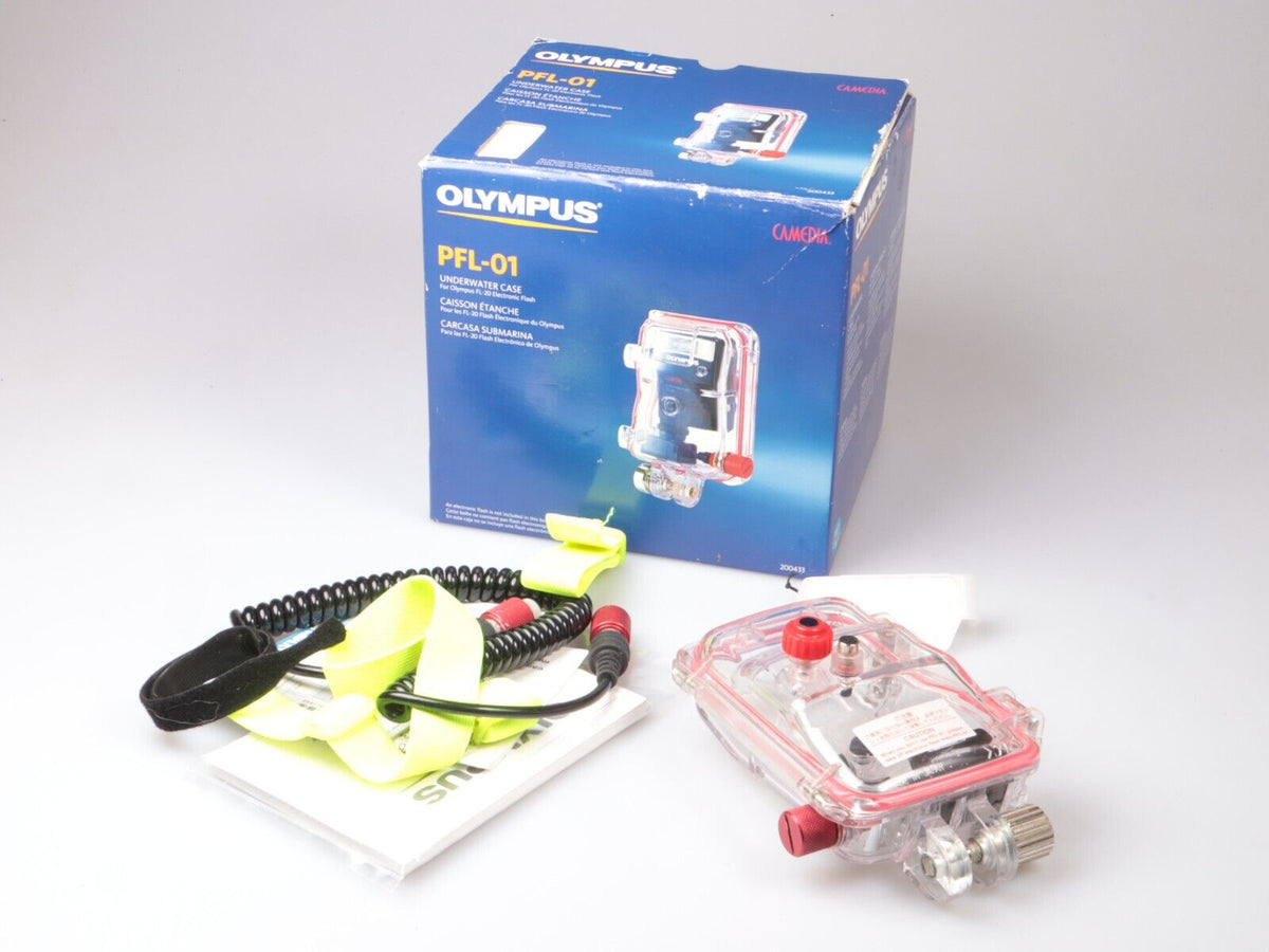 Olympus PFL - 01 | Electronic Flash | Water Proof Case For Olympus FL - 20 - Dutch|Thrift